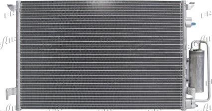 Frigair 0807.2044 - Конденсатор кондиционера abcparts.ee