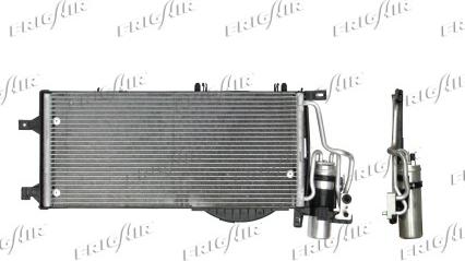 Frigair 0807.2018 - Конденсатор кондиционера abcparts.ee