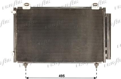 Frigair 0815.3041 - Конденсатор кондиционера abcparts.ee