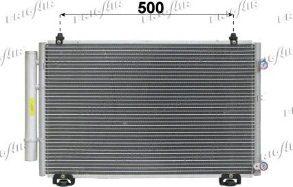 Frigair 0815.3027 - Конденсатор кондиционера abcparts.ee