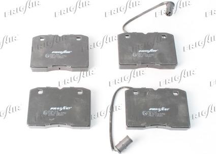 Frigair PD04.541 - Тормозные колодки, дисковые, комплект abcparts.ee