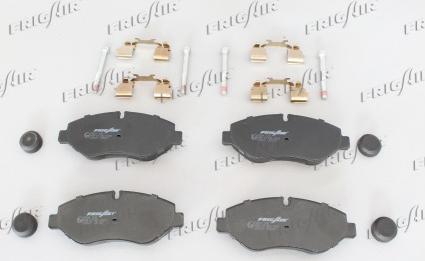 Frigair PD04.538 - Тормозные колодки, дисковые, комплект abcparts.ee