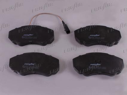 Frigair PD04.529 - Тормозные колодки, дисковые, комплект abcparts.ee