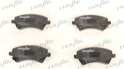 Frigair PD15.502 - Тормозные колодки, дисковые, комплект abcparts.ee