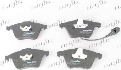 Frigair PD10.518 - Тормозные колодки, дисковые, комплект abcparts.ee