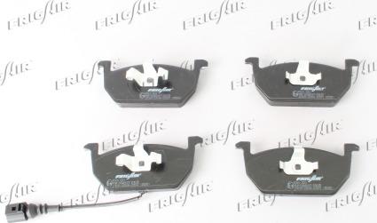 Frigair PD10.523 - Тормозные колодки, дисковые, комплект abcparts.ee