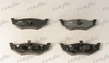 Frigair PD18.506 - Тормозные колодки, дисковые, комплект abcparts.ee