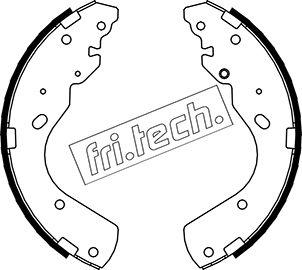 Fri.Tech. 1040.156 - Piduriklotside komplekt abcparts.ee