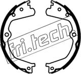 Fri.Tech. 1253.693 - Комплект тормозов, ручник, парковка abcparts.ee