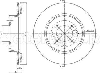 Alanko 10305330 - Тормозной диск abcparts.ee