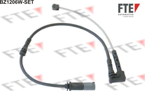 FTE 9410148 - Сигнализатор, износ тормозных колодок abcparts.ee
