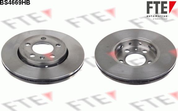 FTE BS4669HB - Тормозной диск abcparts.ee