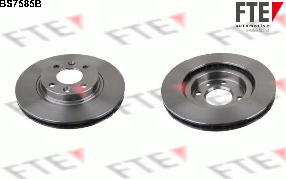 FTE 9082002 - Тормозной диск abcparts.ee