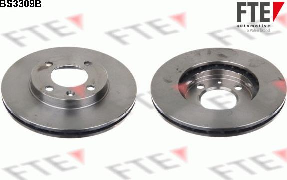 FTE 9082031 - Тормозной диск abcparts.ee
