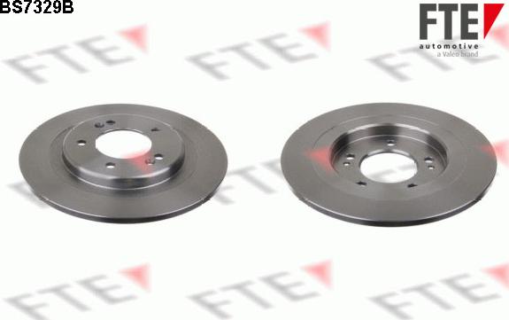 FTE BS7329B - Тормозной диск abcparts.ee