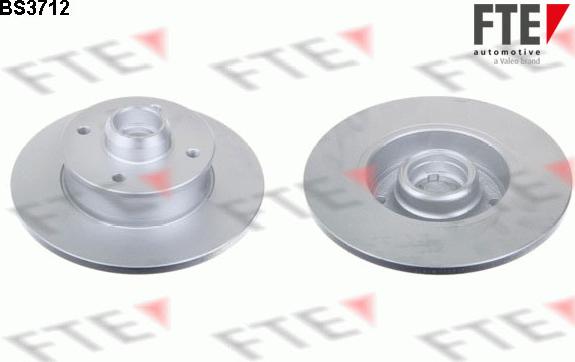 FTE 9071246 - Тормозной диск abcparts.ee