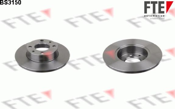 FTE 9072001 - Тормозной диск abcparts.ee