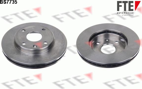 FTE 9072134 - Тормозной диск abcparts.ee