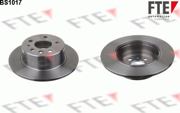 FTE 9072122 - Тормозной диск abcparts.ee