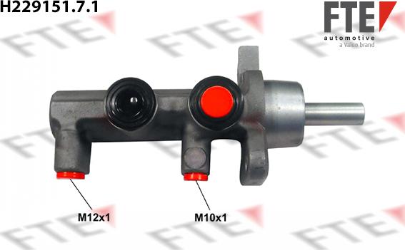 FTE 9220197 - Главный тормозной цилиндр abcparts.ee