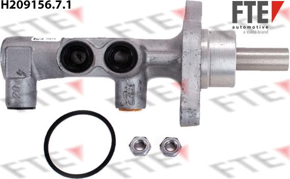 FTE 9220135 - Главный тормозной цилиндр abcparts.ee