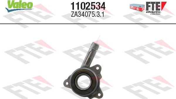 FTE 1102534 - Центральный выключатель, система сцепления abcparts.ee