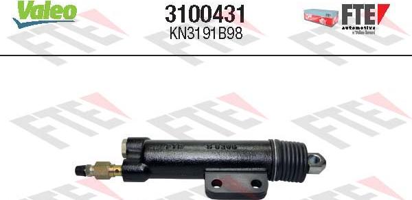 FTE 3100431 - Рабочий цилиндр, система сцепления abcparts.ee