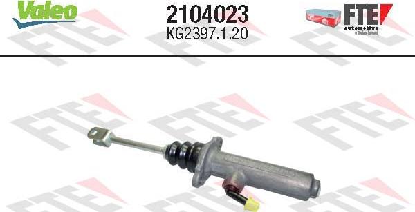FTE 2104023 - Главный цилиндр, система сцепления abcparts.ee