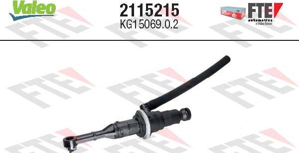 FTE 2115215 - Главный цилиндр, система сцепления abcparts.ee