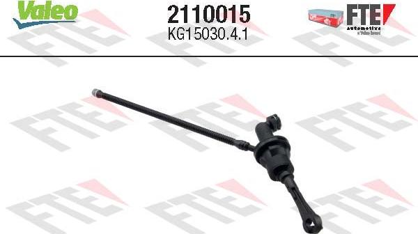 FTE 2110015 - Главный цилиндр, система сцепления abcparts.ee