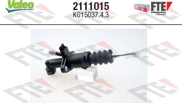 FTE 2111015 - Главный цилиндр, система сцепления abcparts.ee