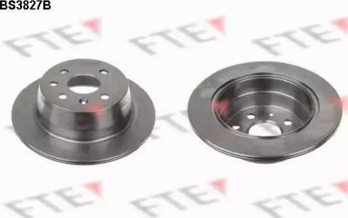 FTE BS3827B - Тормозной диск abcparts.ee