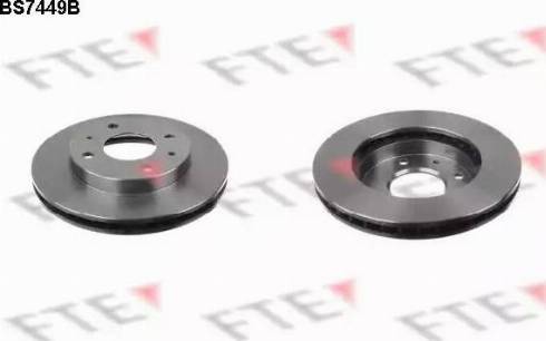 FTE BS7449B - Тормозной диск abcparts.ee