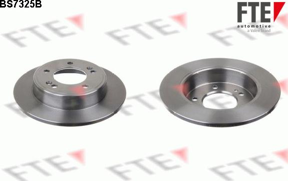 FTE BS7325B - Тормозной диск abcparts.ee