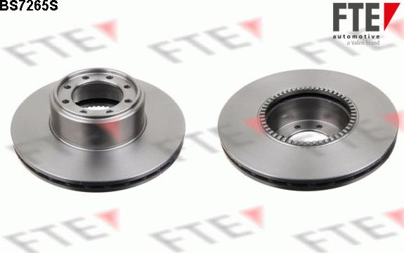 FTE BS7265S - Тормозной диск abcparts.ee