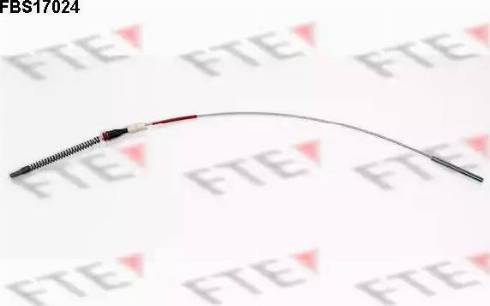 FTE FBS17024 - Тросик, cтояночный тормоз abcparts.ee