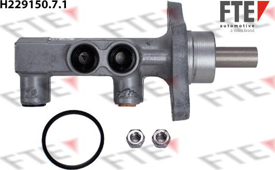 FTE H229150.7.1 - Главный тормозной цилиндр abcparts.ee