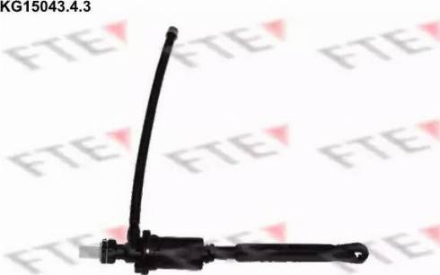 FTE KG15043.4.3 - Главный цилиндр, система сцепления abcparts.ee