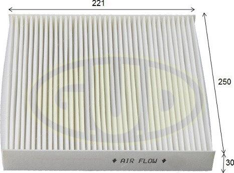 G.U.D. GCF2362 - Фильтр воздуха в салоне abcparts.ee