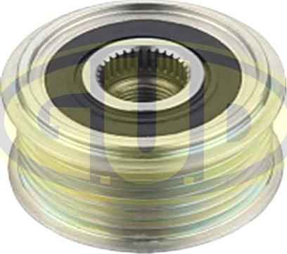 G.U.D. GEP110140 - Шкив генератора, муфта abcparts.ee
