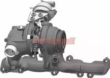 Garrett 813860-5001S - Турбина, компрессор abcparts.ee