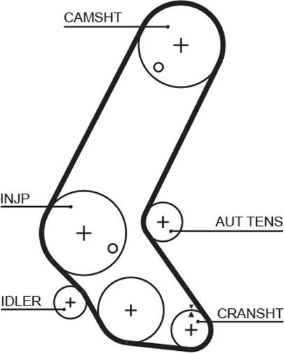 GATES 5595XS - Зубчатый ремень ГРМ abcparts.ee