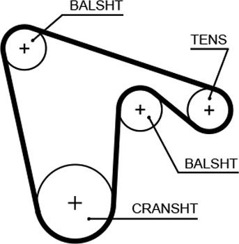 GATES 5620XS - Зубчатый ремень ГРМ abcparts.ee