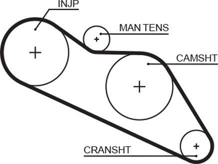 GATES 5114 - Зубчатый ремень ГРМ abcparts.ee