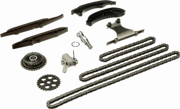 GATES CHK1021M - Комплект цепи привода распредвала abcparts.ee