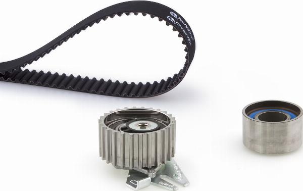 GATES K045600XS - Комплект зубчатого ремня ГРМ abcparts.ee
