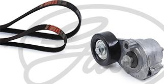 GATES K045PK1570 - Поликлиновый ременный комплект abcparts.ee