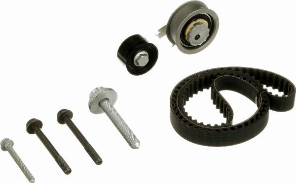 GATES K055680XS - Комплект зубчатого ремня ГРМ abcparts.ee