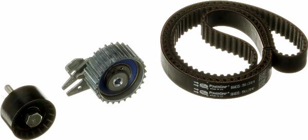 GATES K055500XS - Комплект зубчатого ремня ГРМ abcparts.ee