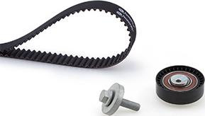 GATES K015662XS - Комплект зубчатого ремня ГРМ abcparts.ee